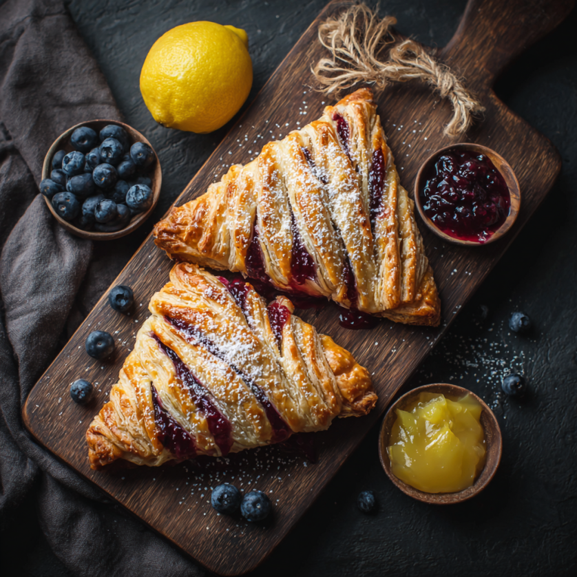Gourmet Celiac Safe Seasonal Pastries - Freshly Baked, Flaky & Delicious - Assorted Fruit, Nut, Savory & Cream Cheese Filling - Perfect for Breakfast, Brunch, or Special Occasions -